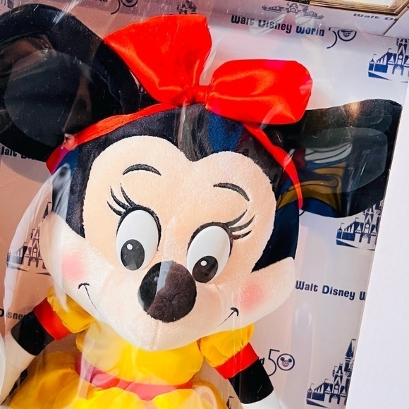 MINNIE Mouse Retro Plush – Walt Disney World 50th Anniversary – Medium 15'' - Picture 3 of 6